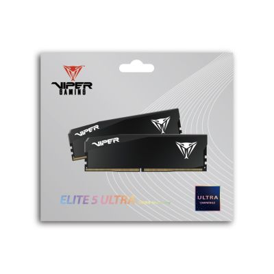 6. Patriot Viper Elite 5 Ultra DDR5 2x32GB 6000MHz CL28 Black