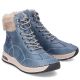 5. Women's insulated ankle boots, blue, Rieker 44530-14