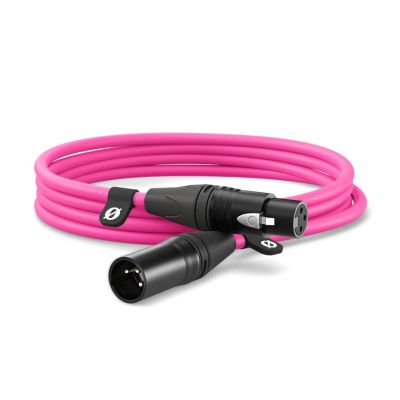 RODE XLR3M-P 3m XLR Audio Cable Pink