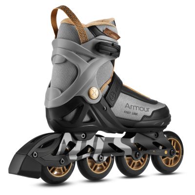 5. NA22151 ARMOUR GRAY ROLLER SKATES SIZE 41 NILS EXTREME