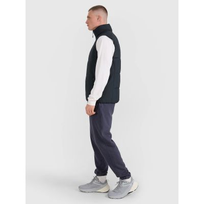 6. Men's down vest with synthetic filling 4F 4FRAW25TVJAM295-20S