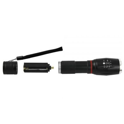 5. ESPERANZA ALUMINUM FLASHLIGHT WITH SIDE LIGHT COB DIONE EOT070