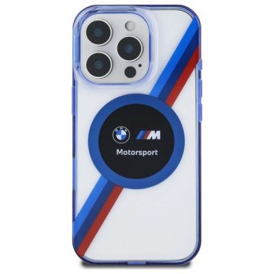 3. BMW BMHMP16X23HTPUT iPhone 16 Pro Max 6.9" transparent hardcase Motosport IML Circle MagSafe