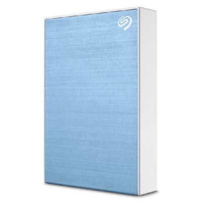 2. Seagate 5TB One Touch Portable External HDD USB3.2 Gen1-Light Blue