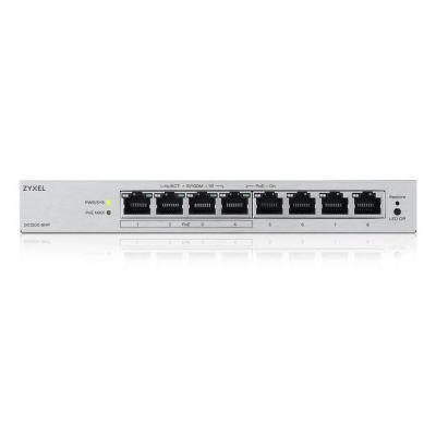 7. Zyxel GS1200-8HP 8p v3 PoE switch (PoE+: 4;) 68W Managed Gigabit