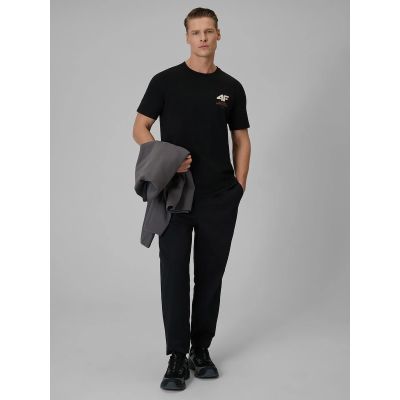 3. Men's regular plain T-shirt 4F 4FRSS26TTSHM3990-20S