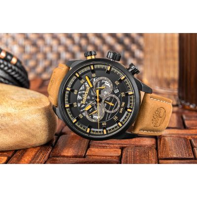 6. TIMBERLAND Henniker III Men's Watch TDWGF2100602 + BOX