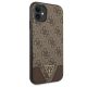 6. Guess 4G Triangle Collection case for iPhone 11 6.1" / Xr 6.1" - brown