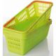 12. OPENWORK PLASTIC BASKET FOR FRUIT AND VEGETABLES WITH HANDLE