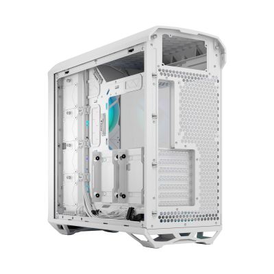14. Fractal Design Torrent White RGB TG Clear case