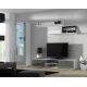 9. TV cabinet SOHO 180 white/grey gloss