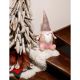 16. DECORATIVE gnome with sequins 50cm pink
