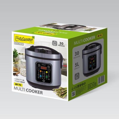 4. Multicooker 5 l, 900W, 30 programs MR-794 MAESTRO