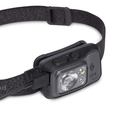 30. Black Diamond SPOT 400-R HEADLAMP GRAPHITE Headlamp