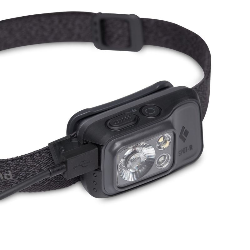 30. Black Diamond SPOT 400-R HEADLAMP GRAPHITE Headlamp