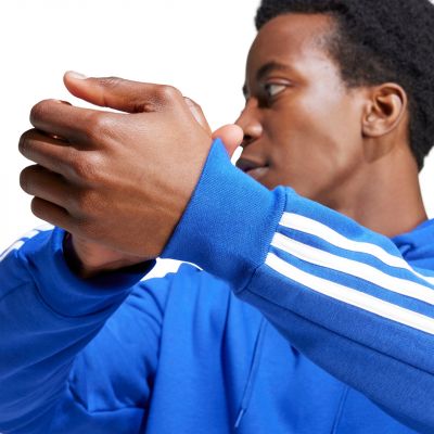 5. adidas Essentials Fleece 3-Stripes Hoodie M IJ8934