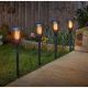 5. 2-in-1 SOLAR TORCH LAMP FLAME EFFECT 12 LED