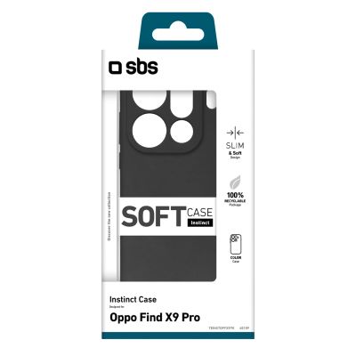 2. SBS Instinct Case for Oppo Find X9 Pro - Black