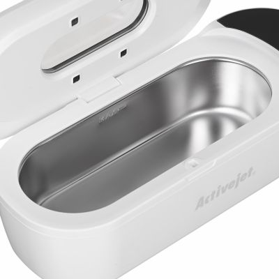 11. Activejet AUC-200 ultrasonic UV cleaner for dentures, glasses and jewelry, white.