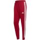 2. Men's adidas Essential 3-Stripes French Terry Burgundy Pants KR2702