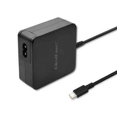 4. QOLTEC 65 W POWER SUPPLY | 5–20.3 V | 2–3.25 A | USB TYPE C | PD