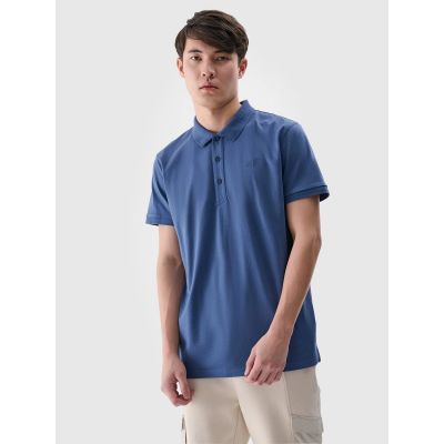 Men's regular polo shirt 4F 4FWMM00TPTSM367-32S