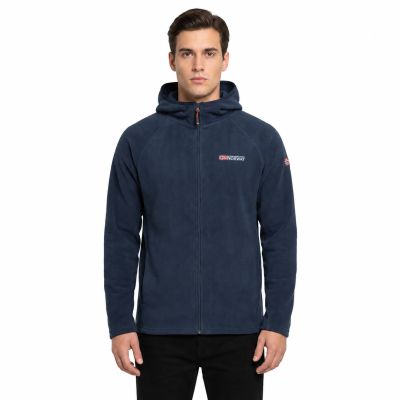 Geographical Norway TUGOOD NAVY DB MEN 233 Men’s Fleece Jacket (WZ3336H/GN-NAVY)