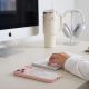 6. Tech-Protect MagPeak MagSafe CC Case for iPhone 18 Pro / 17 Pro – Matte Pink