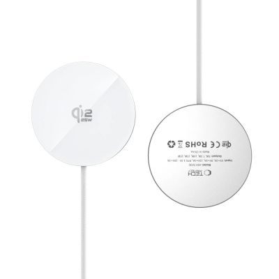 4. Tech-Protect A50 MagSafe 25W QI2.2 Wireless Charger - White