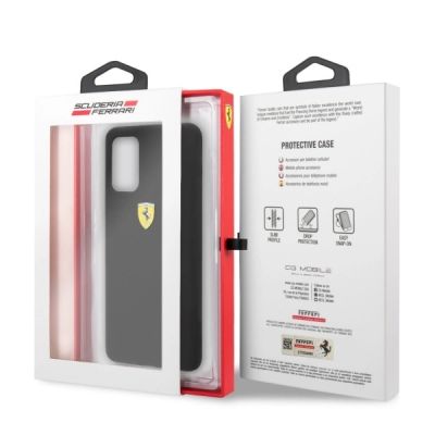 7. Ferrari Hardcase FESSIHCS67BK S20+ G985 black/black Silicone