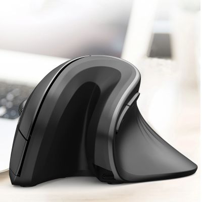 7. Wozinsky WWM-1076 Wireless Vertical Ergonomic Mouse 3600 DPI - Black