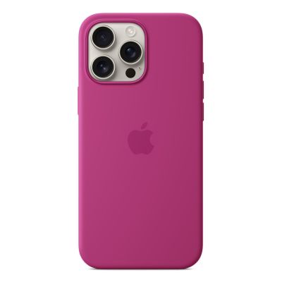 2. Apple iPhone16 Pro Max Silicone Case with MagSafe - Fuchsia