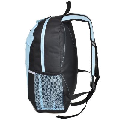 3. Youth Backpack Light Blue-Black SEMI LINE
