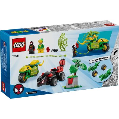 9. LEGO MARVEL SUPER HEROES 11198 Spin's Dino-Vehicle Chase for Electro
