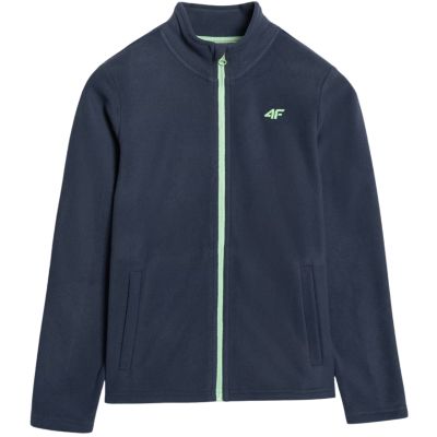 2. Boy's fleece 4F M413 navy blue 4FJWAW25TFLEM413 31S