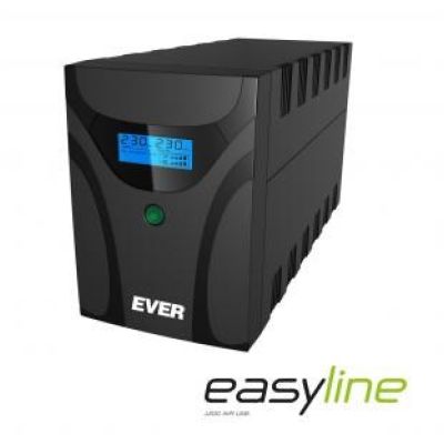 Ever EASYLINE 1200 AVR USB Line-interactive technology 1.2 kVA 600 W 4 x mains sockets