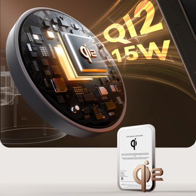 9. Joyroom JR-W23 Qi2 4-in-1 desktop charger with built-in inductive night light - white