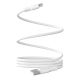Puro Magnetic 10W Magnetic Cable USB-A - USB-C 1m - White