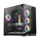 3. GameMax NEX C56 VC BK Midi Tower Computer Security & Mounts Black