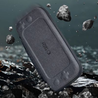 5. Tech-Protect Hardpouch case for Nintendo Switch 2 - gray