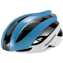 Rockbros bicycle helmet 10110004003 size L - blue and white