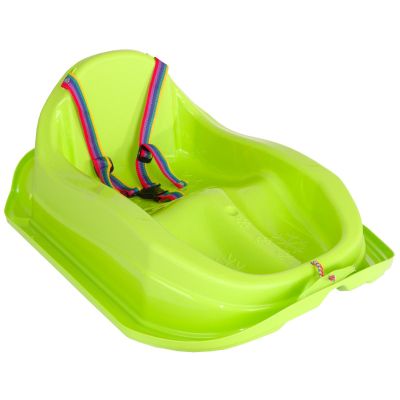 6. PLASTIC MINI BOBEK SLEDGE GREEN
