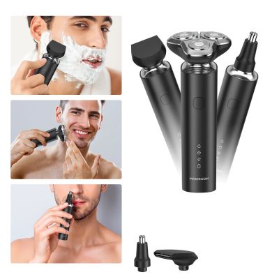 2. MAXGROOM M-8012 3-in-1 electric shaver - black