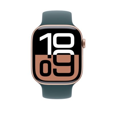 3. Apple Watch Sport Band 46mm Seegrün (S/M)