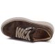 4. Women's leather suede platform shoes brown Jezzi 26PB18-566