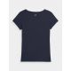 6. Women's regular plain T-shirt 4F 4FMM00TTSHF731-30S
