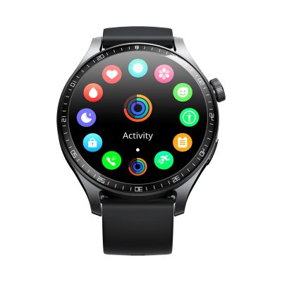 4. Joyroom Classic Series JR-FC2 Pro Smartwatch with Call Answering Function - Dark Gray