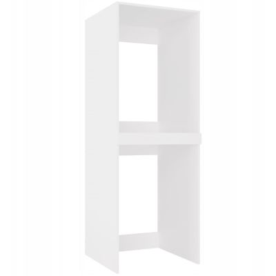 3. POLA TWIN WASHING MACHINE AND DRYER CABINET, WHITE