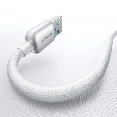 8. Joyroom S-A55 StarFlight 3A USB-A - Lightning cable 1.2m - white
