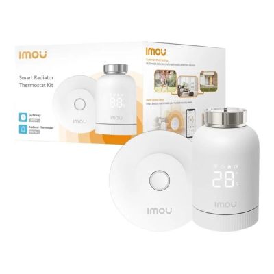 6. Thermostatic set with head and intelligent gateway IMOU KIT/TRV1-2